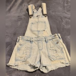 Hollister Short Jean Overall, Vintage women/teen, size XS. NWOT